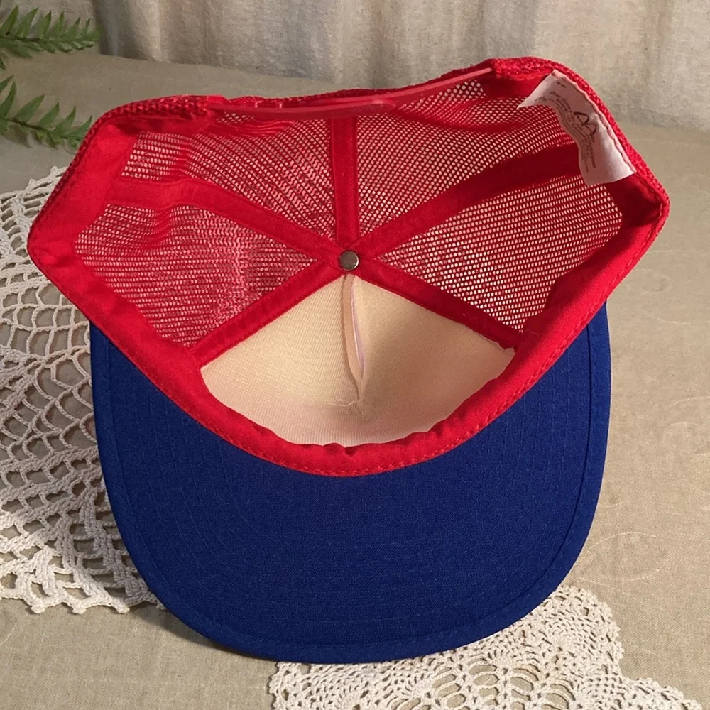 Vintage USA 1984 Olympics Trucker Hats McDonald’s Taiwan ROC NOS - Picture 10 of 14